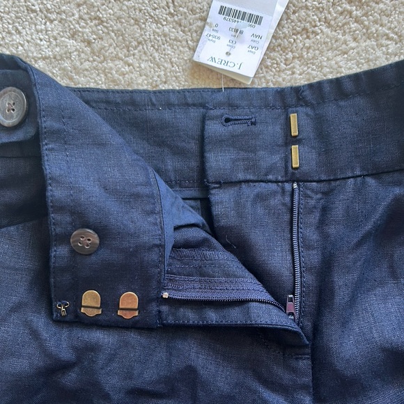 J. Crew | Linen Navy Pants Trousers | 0 - Picture 9 of 9